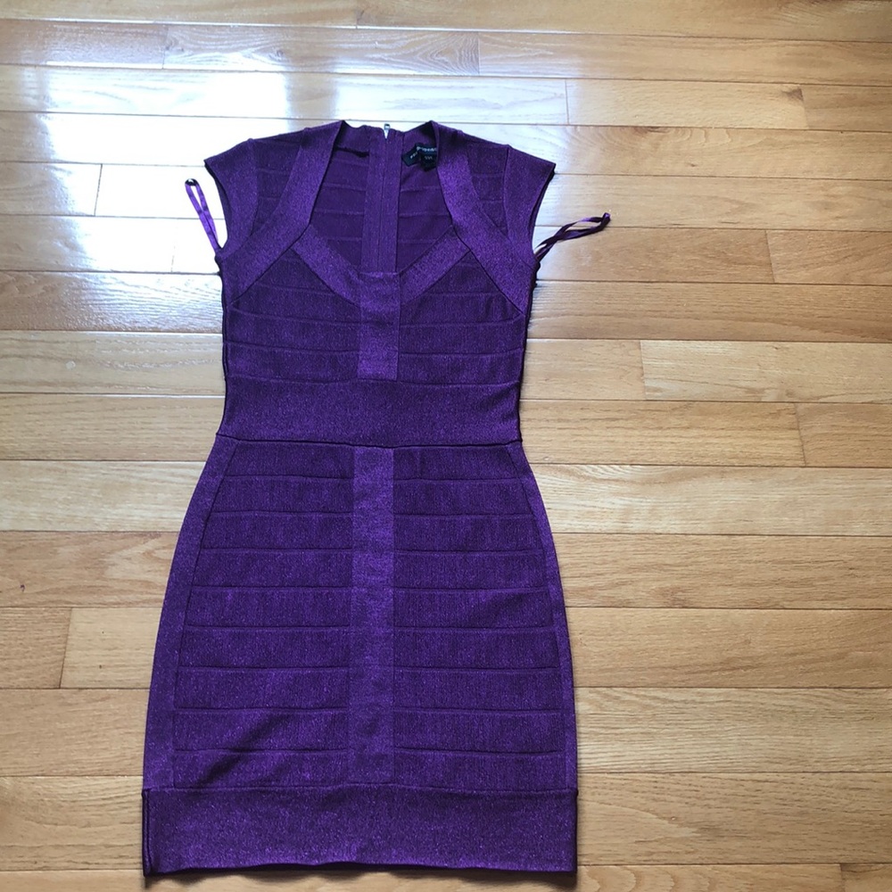 Make offers! Sz 6 purple special occasion bodycon